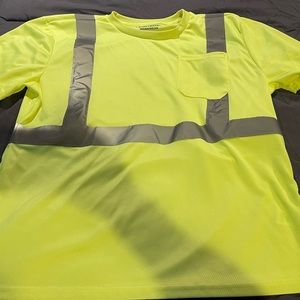 Men’s XL work shirt with reflective stripes